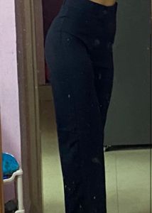 Black Straight Trouser