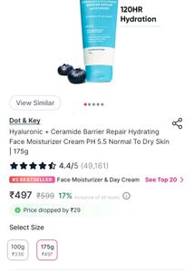 DOT&amp;KEY Barrier Repair Moisturizer