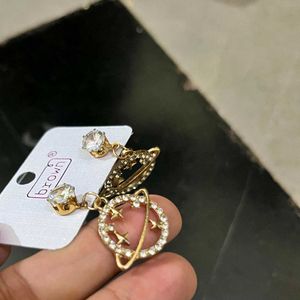 Planet Drop Earrings