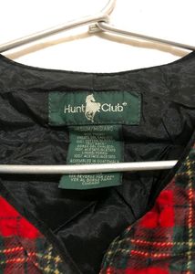 Hunt Club Red Printed Waistcoat