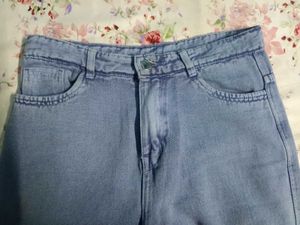 Light Wash Cargo Jeans