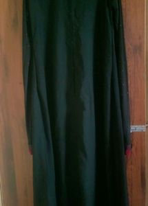 Plain Button Abaya/Burkha