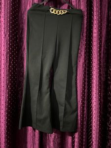Elegant Black Flared Pants