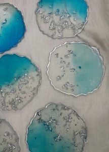 Resin Coasters (Set of 8)