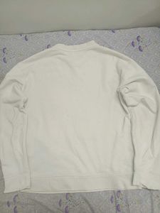 Simple White Sweatshirt