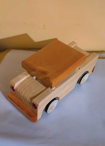 Vintage Wooden Toy Car