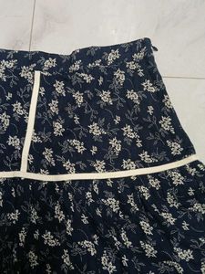 Floral Print Skirt