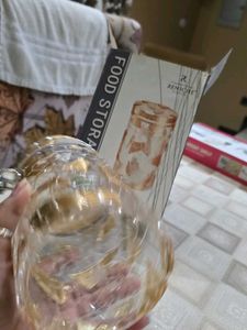 Gold Mosaic  Jar