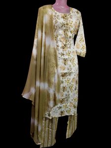 🆕 Floral Print Salwar Kameez Suit