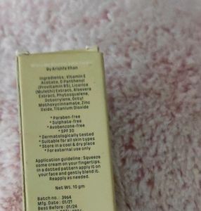 BB Cream From Mishy Me By Arishfa Khan