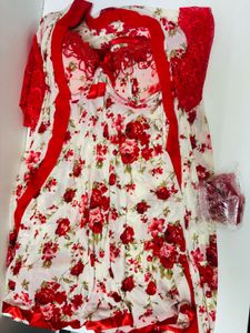 Floral Nightsuit Set