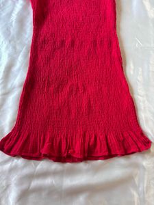 Shein Red Mini Dress