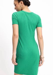 Emerald Cut Out Bodycon Dress
