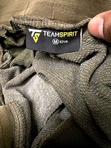 Olive Green Cargo Sweatpants