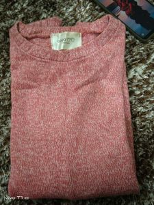 Heathered Crew Neck Sweater