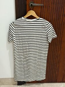 H&amp;M Striped T-Shirt Dress (XS size)