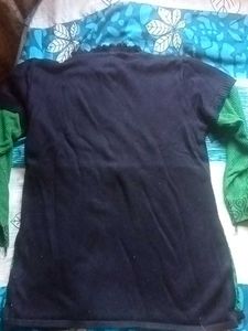 Cute Black &amp; Green Cardigan