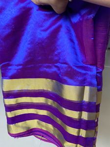 Purple Saree