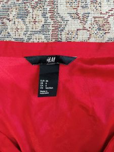 H&amp;M Red Net Top.