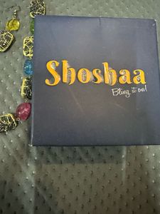 Its A Multicoloured Mala Set With Earrings