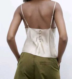ZARA Silky Cami Top