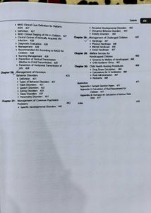 Pediatric nursing Textbook