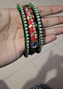 Pretty Handmade Bangles😍