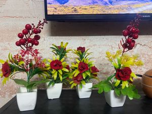 Artificial Floral Arrangement Set