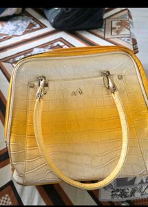 Vintage Yellow Handbag