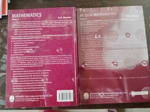 RD Sharma Class 10 both Books