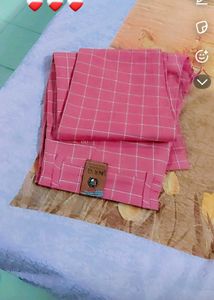 Pink Plaid Pants