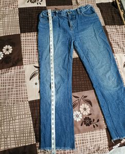 Blue Straight Jeans For Women