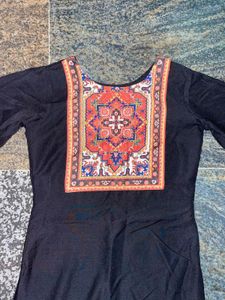 Elegant Black Kurta