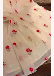 Embroidery Saree With Blouse