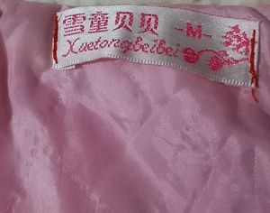 Pink Faux Girls Frock 🩷