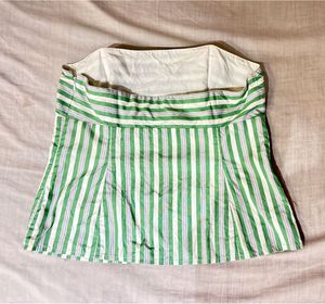 Beautiful Striped Under Wire Tube Top