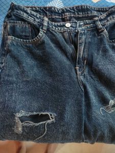 Ripped Denim Jeans