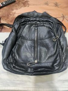 Leather Backpack