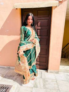 Banarsi Garara 3 Piece Suit