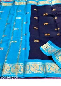 new handloom silk saree