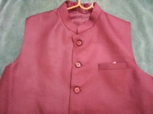 Burgundy Men&#39;s Vest