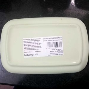 Solid Storege Box Pack Of 4