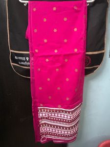 Pink Embroidered Kurti Set