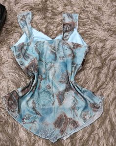 Ethereal Paisley Pinteresty Fairycore Top