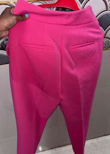 Pink Straight Leg Pants