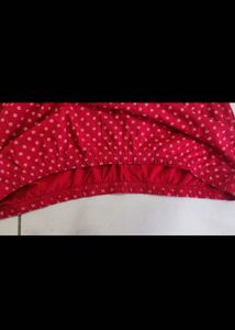 Cute Red Polka Dot Top