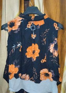 Floral Print Top