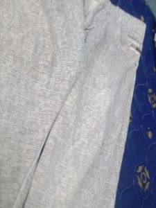 Gray Patterned Jeans