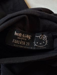 Forever21 Hello Kitty Black Bodysuit