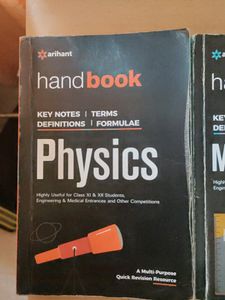 Arihant PCM Handbook for Engineering and Medical Entrance Exams